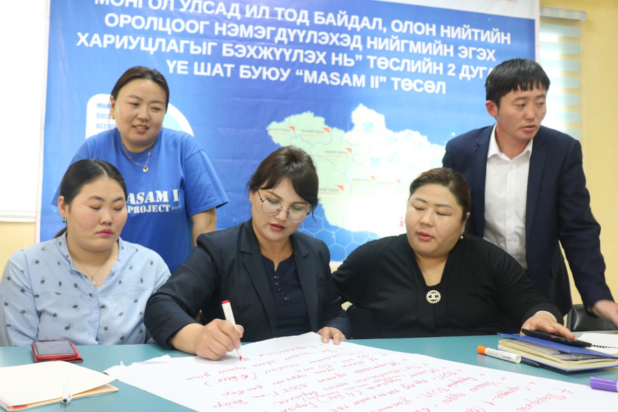 ДЗМОУБ Монгол Улсад Ил Тод Байдал, Олон Нийтийн Оролцоог Нэмэгдүүлэхэд Нийгмийн Эгэх Хариуцлагыг Бэхжүүлэх нь буюу MASAM2 төслийг хэрэгжүүлж  байна.
